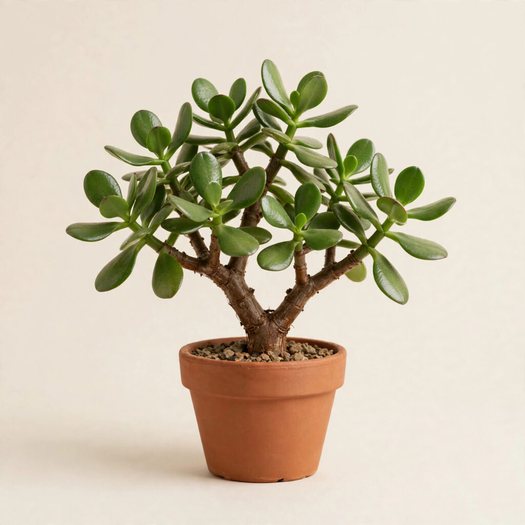 Jade Plant (Crassula ovata) succulent in terracotta pot — buy online in Dubai, UAE | WS Plant
