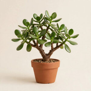 Jade Plant (Crassula ovata) succulent in terracotta pot — buy online in Dubai, UAE | WS Plant