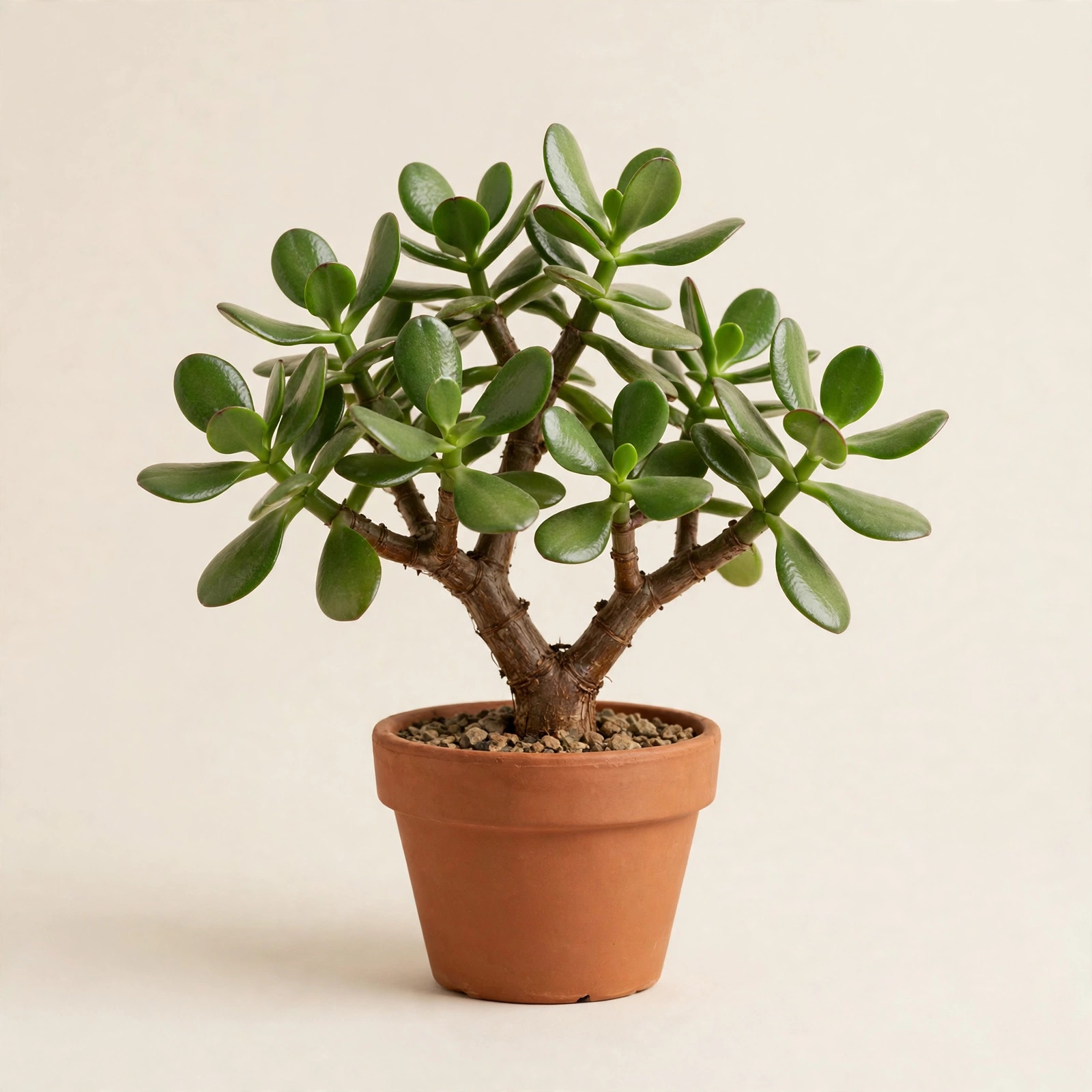 Jade Plant (Crassula ovata) succulent in terracotta pot — buy online in Dubai, UAE | WS Plant